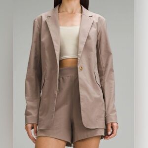 Lululemon Relaxed-fit Twill Blazer, S, NWT